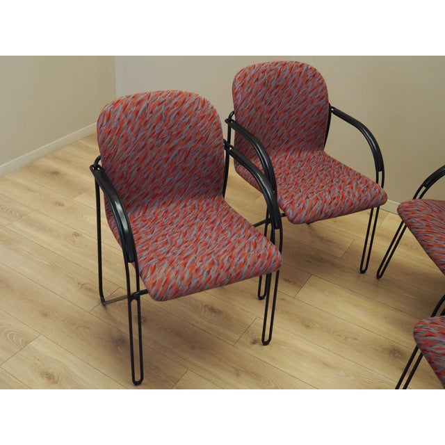 Italian Chairs, Italy, 1980s, Set of 4 For Sale - Image 4 of 18