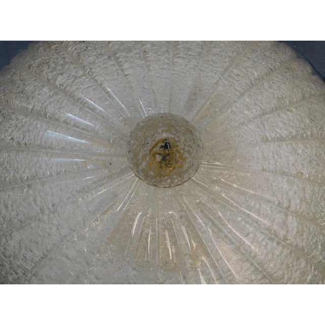 Barovier e Toso 1960s Murano Graniglia Flush Mount For Sale - Image 4 of 8