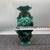Art Deco Mid 20th Century Pair of Turquoise Glazed Dragon and Phoenix Vases, 8.7" H For Sale - Image 3 of 5