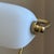Late 20th Century Late-20th Century Mini Banker's Task Lamp W/ Frosted Glass Shade For Sale - Image 5 of 17