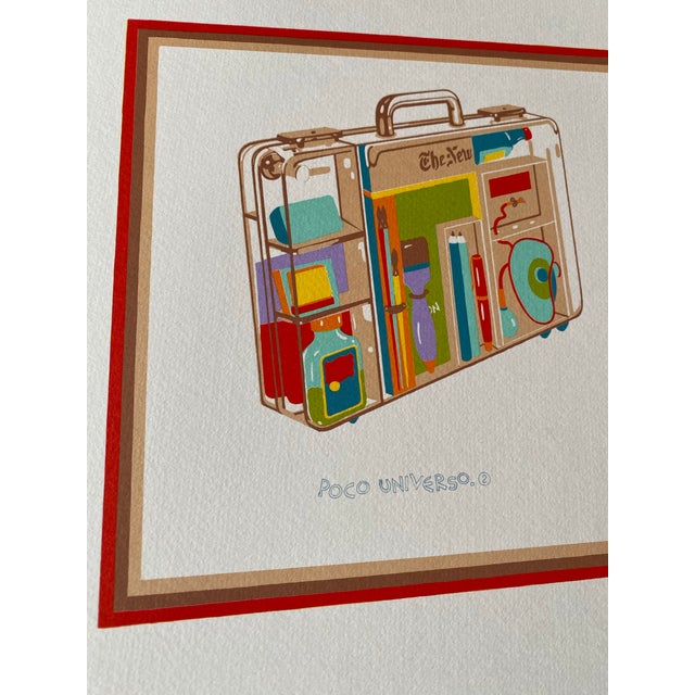 Contemporary Luca Alinari Original 1970’s Lithograph Print, Contemporary, Abstract, Modern For Sale - Image 3 of 5