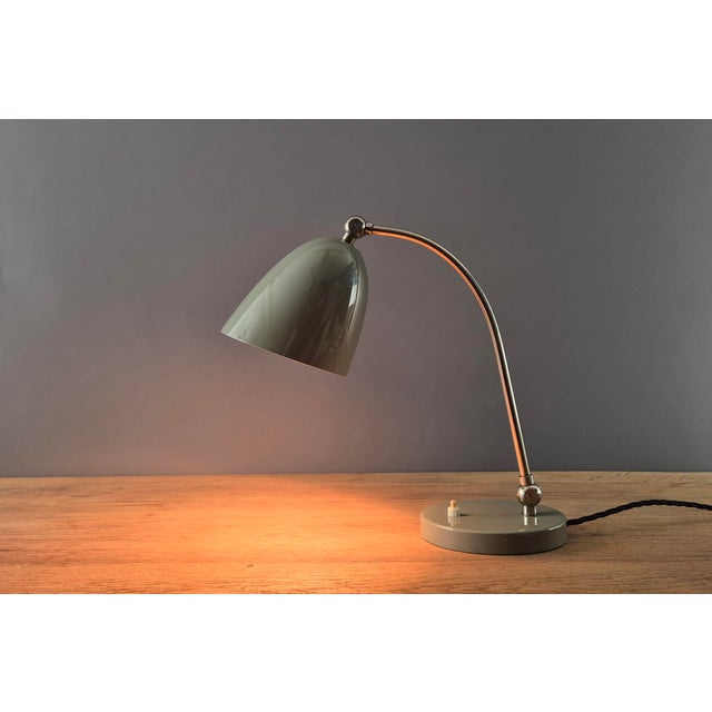 Swiss Bauhaus Modernist Table or Wall Lamp by Christian Dell for Le Phare Lausanne, 1930s For Sale - Image 17 of 18