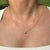 Impressionist Handcrafted Marquise-Cut Diamond Solitaire Pendant Necklace in 14k Yellow Gold For Sale - Image 3 of 15