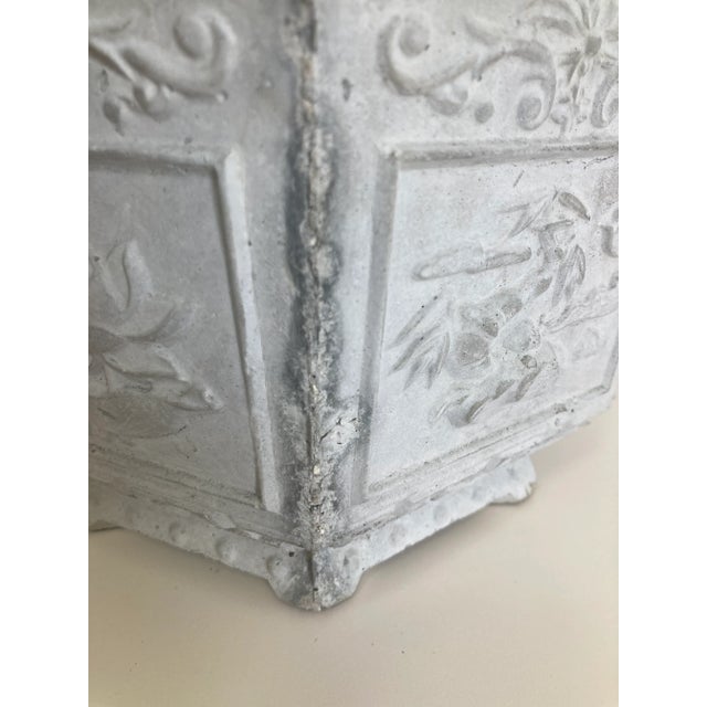 Stone Asian Cast Stone Cache Pot-2 For Sale - Image 7 of 10