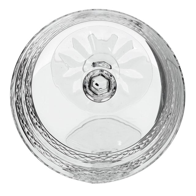 VTG Galway "Irish Rose" Crystal Champagne Sherbet Glasses Set of 6 Ireland 5.5" For Sale - Image 9 of 10