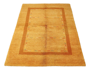 Indian Wool and Cotton Gabbeh Rug