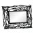 Michael Aram Twig Convertible Picture Frame Oxidized Metal 9.5"x 7.5" Holds 4x6 Photo For Sale