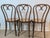 Mid 20th Century 1960s Sweetheart Bentwood & Cane Chairs by ZPM Radomsko for Thonet For Sale - Image 5 of 14