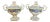 Chamberlains Worcester Sauce Tureens with Lids, 1880, Set of 2 For Sale