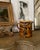 French Provincial Large 19th Century French Provincial Jaspe Pitcher, Hand-Painted For Sale - Image 3 of 11
