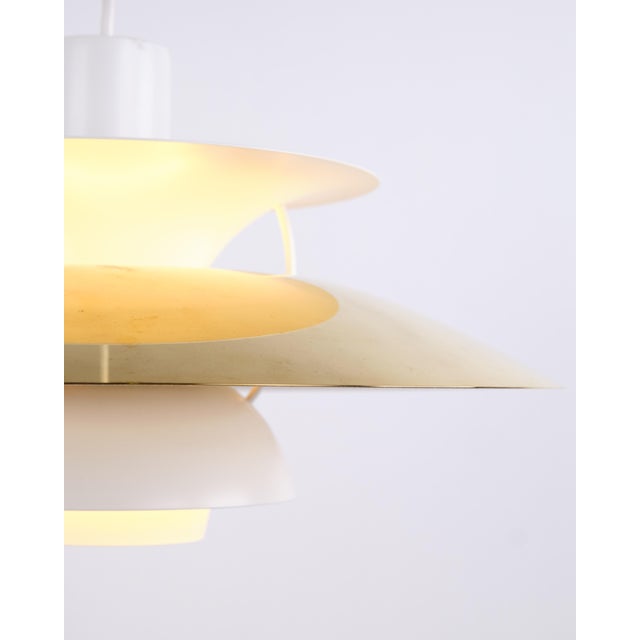 Model PH 5 Pendant in Brass by Poul Henningsen for Louis Poulsen For Sale - Image 8 of 10
