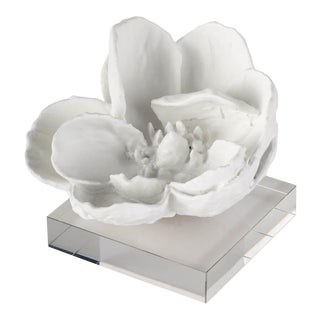 Regina Andrew Magnolia Objet in White For Sale