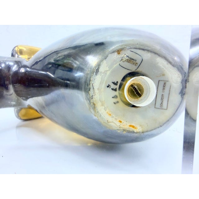 Plastic Large Mid-Century Porcelain Sculpture Model 7793 from Galos, 2000s For Sale - Image 7 of 8