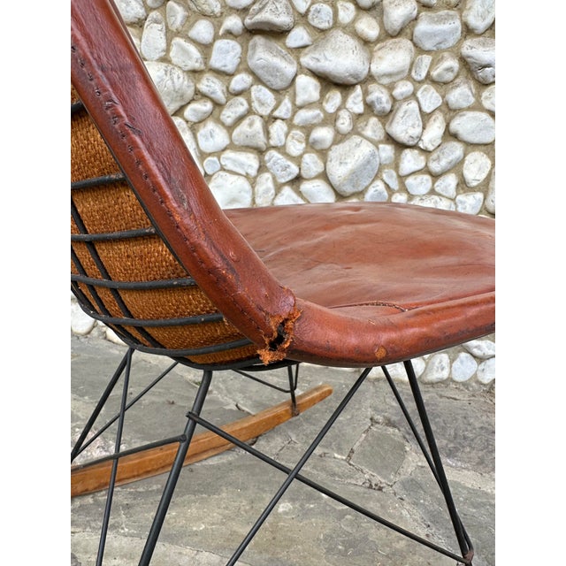 RKR-1 Wire Rocking Chair by Charles & Ray Eames for Herman Miller, 1950s For Sale - Image 17 of 18