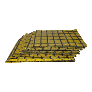 Vintage Gold and Black Organza Placemats a Set of 10