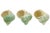 Late 20th Century Green Blue Turbo Shells – Set of 3 For Sale - Image 5 of 6