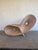 Late 20th Century Vintage Sculptural Rattan Ribbon Lounge Chair - Organic Modern For Sale - Image 5 of 9