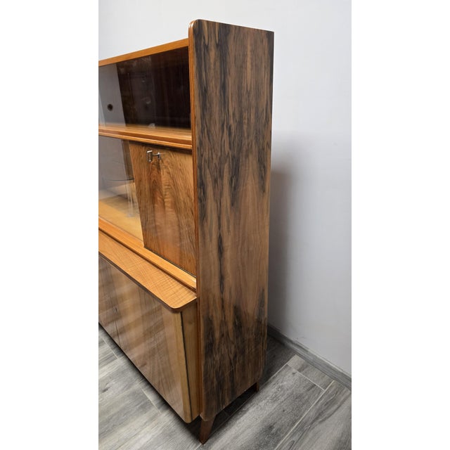 Wood Tatra Brown Sideboard, 1960s For Sale - Image 7 of 16