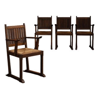 Antique Side Chairs, Set of 4 For Sale