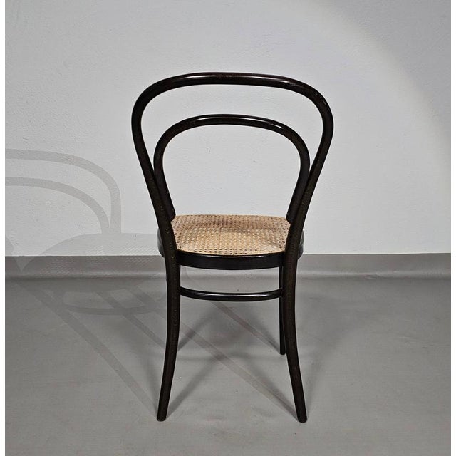 Model 214 and 79 Cafe Chairs with Cane Seats by Michael Thonet, Set of 3 For Sale - Image 13 of 18