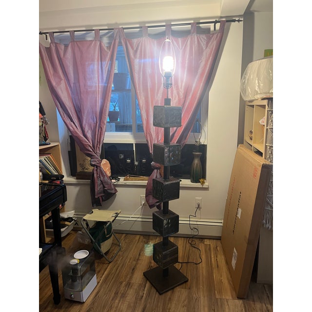 Monumental Feliciano Bejar 1920 2007 Magiscopio Floor Lamp For Sale - Image 12 of 12