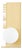 Mitzi Lani 4.5 in. 1 Light Wall Sconce in Aged Brass Finish For Sale