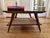 Chocolate Imperial Furniture Mid-Century Modern Walnut Coffee Table With Woven Cane Shelf For Sale - Image 8 of 14