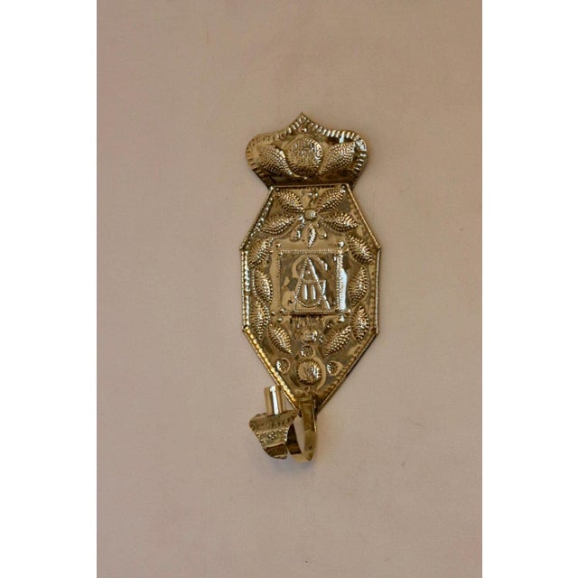 Mid-Century Swedish Brass Sconces, Set of 2 For Sale - Image 4 of 16