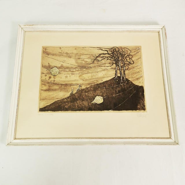 Lars Bo, Surreal Graphics, 1960s, Aquatint Etching For Sale - Image 14 of 14