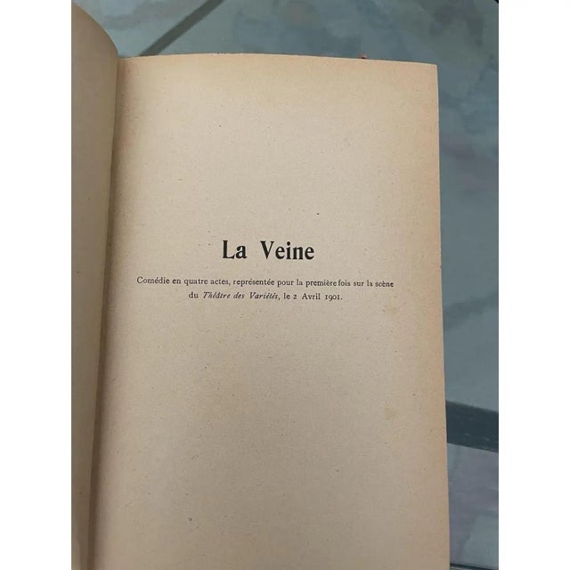 Offered is a set of French leather bound books ranging from the years 1807 to 1927. All original in as found condition....