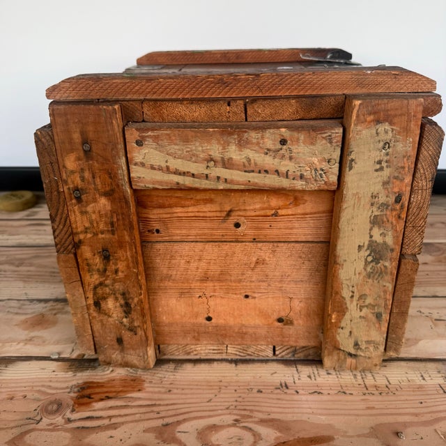1949 Rifle Factory Ishapore Military Ammunition Crate For Sale - Image 11 of 11