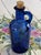 Mid-Century Modern 1970s Cobalt Blue Glass Apothecary Handle With Cork For Sale - Image 3 of 11