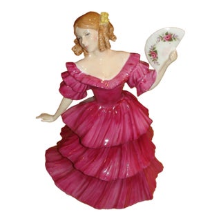 Vintage MCM Royal Doulton Jennifer Figurine For Sale