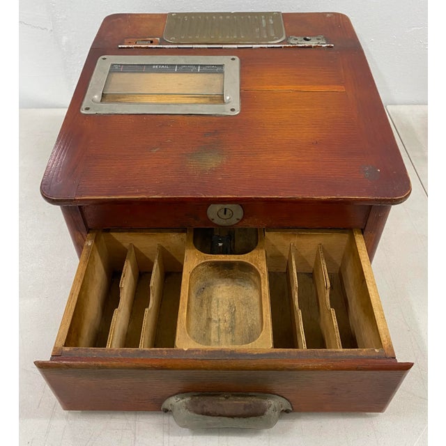 19th Century French Cash Register For Sale - Image 9 of 9