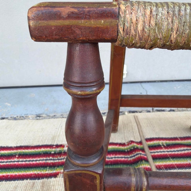 Textile A Very Fine Antique Queen Anne Splat-Back Side Chair, Boston, Circa 1750 For Sale - Image 7 of 18