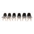 Case Study® Fiberglass Dowel Side 6 Chairs Mid-Century For Sale