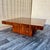 Fully Refinished Mid Century Modern Handcrafted Wood Coffee Table. Circa 1970s For Sale - Image 11 of 17