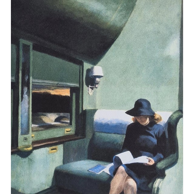 Gray After Edward Hopper, Compartment, 1990s, Ink and Pencil and Paper For Sale - Image 8 of 9