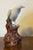 Antique 19th Century Japanese Meiji Porcelain Figure of a Hawk For Sale In New York - Image 6 of 14