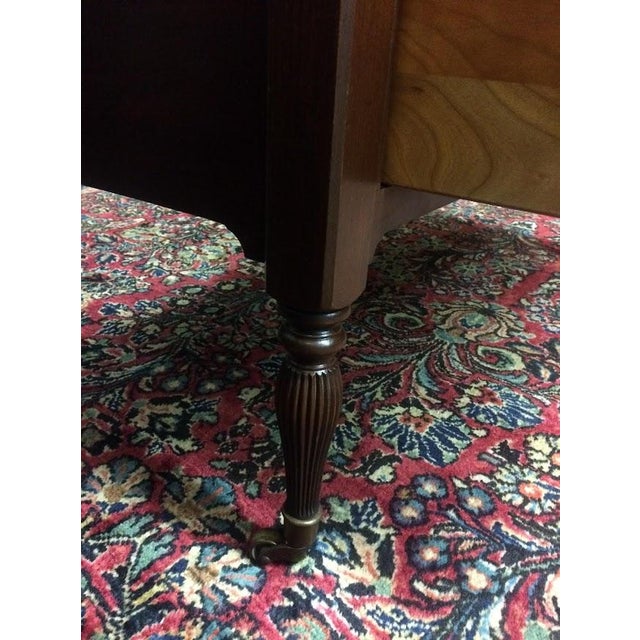 Traditional Vintage Server, Ethan Allen Serving Cart For Sale - Image 3 of 12