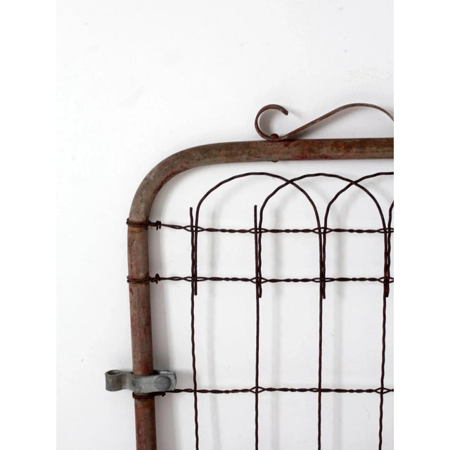 Brown Vintage Garden Gate Door For Sale - Image 8 of 11