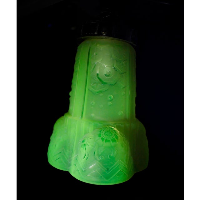 Single French Art Deco Wall Sconce by Muller Freres & A. Richard 1920s France For Sale - Image 13 of 13