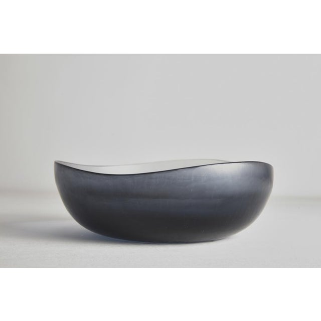 Glass Wrought Glass Bowl by Tobia Scarpa for Venini, 1960s For Sale - Image 7 of 7