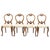 Antique Victorian Walnut Balloon Back Dining Chairs, 1860, Set of 4 For Sale - Image 9 of 9