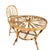 Vintage French Rattan Table, 1950s For Sale - Image 4 of 13
