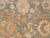 Antique Angora Oushak Carpet, Handmade Oriental Rug, Light Blue, Shrimp, Taupe For Sale - Image 17 of 18