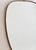 Mid-Century Italian wall mirror with brass frame (circa 1950s). This mirror is simply elegant and characterful in a...