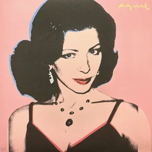 After Andy Warhol, Portrait of a Celebrity in Pink, 1980s, Print