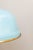 2020s Mark D. Sikes 3 Light Painted No. 1 Pendant, Aged Brass & Baby Blue For Sale - Image 5 of 7