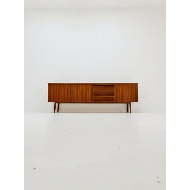 Mid-Century Modern German Walnut Sideboard, 1960s For Sale - Image 12 of 12